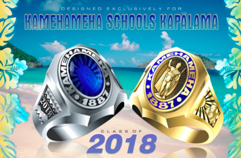 Shown above are the ring designs for the class of 2018.