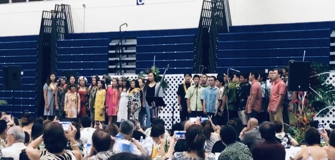 Kamehameha Schools Gain Support with Senior Luau