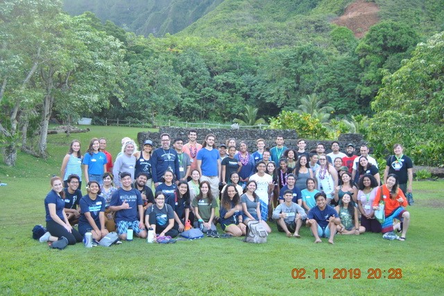 Kamehameha Schools Students had the opportunity to host delegates of SACNAS on the Windward side.