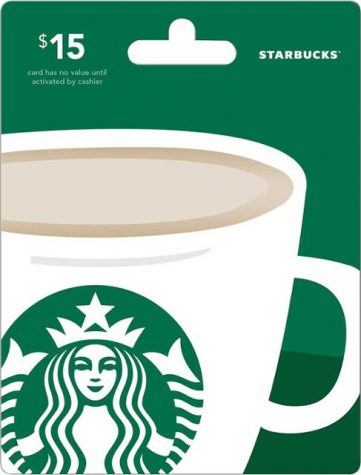 Starbucks Gift Card Winner!