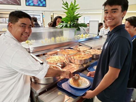Executive Chef Dean Matsushita is known to be a staff member who actively tries 
and makes a positive impact on a personʻs day.
